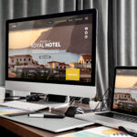 homepage seen computer screen